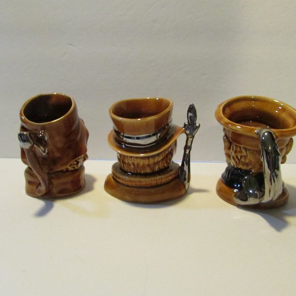 lot vintage Lord Nelson Pottery head mugs Gaffer Beefeater Fisherman - Picture 6 of 9